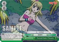Forced Gate Closure CC waifu card — Weiss Schwarz
